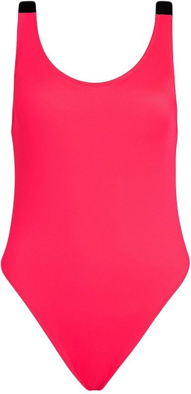 Calvin Klein dames intense power badpak scoop back straps roze