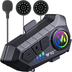 Motorhelm Headset - Headset Met Microfoon - Lange batterijduur - IPX6 waterdicht - 5.3 Bluetooth - Accessoires - Handsfree bellen