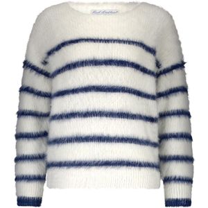 Red Button - Fuzzy Trui - Indigo - Licht Oversized Model