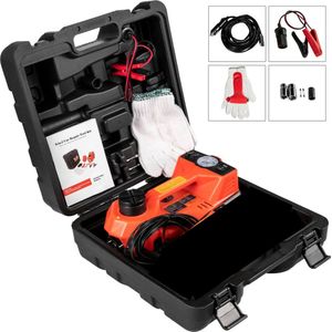 OxyFlowzy® - Hydraulische Krik - Garage Krik - Autokrik - Lifting Apparatuur - Hydraulische Werkplaatskrik - Voor Auto, Camper, Caravan - 5 Ton Vermogen - Rood