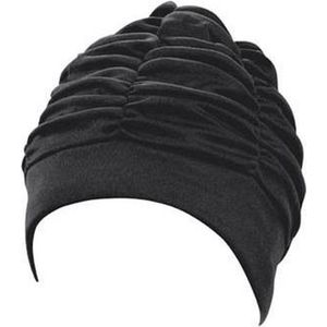 Beco - Badmuts voor Dames - Stof - Grote Pasvorm - Zwart