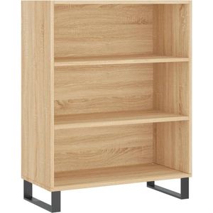 vidaXL-Schappenkast-69,5x32,5x90-cm-bewerkt-hout-sonoma-eikenkleurig