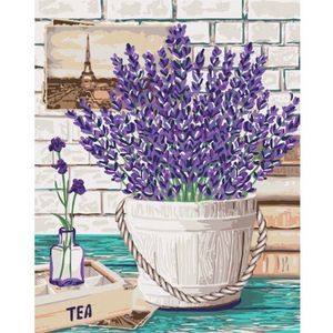 Wizardi Paint by Numbers | Lavender Aroma - B080