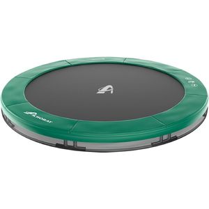 Akrobat Orbit Inground Trampoline 244 Groen, zonder veiligheidsnet