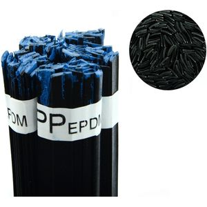 Bindmiddel voor het lassen van kunststof PP/EPDM Zwart 100g 12mm strip