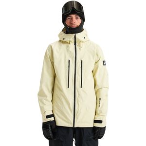 Quiksilver - Pro Path Stretch - Goretex Jas - Geel - Technische Sneeuwjas