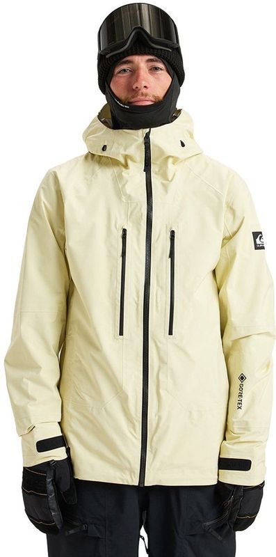 Quiksilver - Pro Path Stretch - Goretex Jas - Geel - Technische Sneeuwjas
