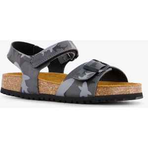 Hush Puppies jongens bio sandalen zwart grijs - Maat 32