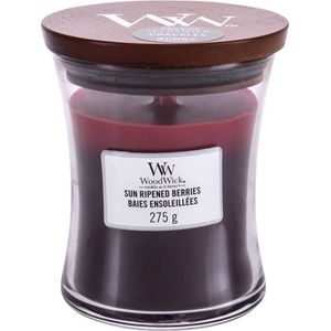 WoodWick Hourglass Medium Trilogy Geurkaars - Sun Ripened Berries