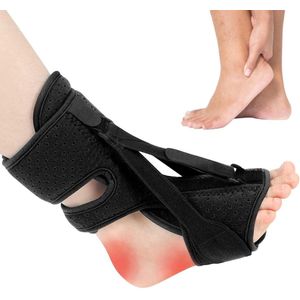 Luxe Nachtspalk - Hielspoor - Hielspoor brace - Achillespeesbrace - Spalk - Strassburg sok - Achillespees - Extra ondersteuning - Zwart