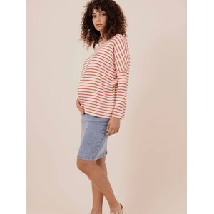 Envie de fraise - June - Jeans Zwangerschapsrok - Potloodsnit - Denim