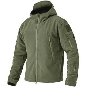 Functioneel Fleecejack voor Heren met Capuchon en Meerdere Ritszakken