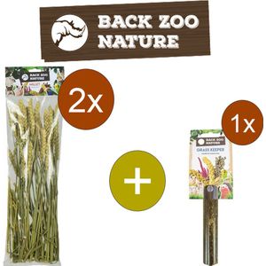 Back Zoo Nature Wheat - Trosgierst - Inclusief houder