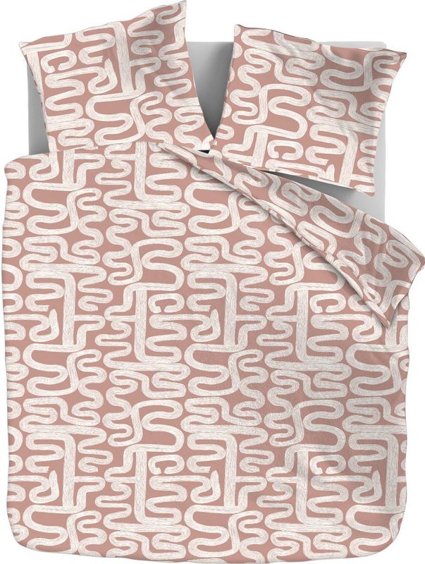 Zydante - Dekbedovertrek - Taupe - Microvezel - 200x200 Cm - Tweepersoons