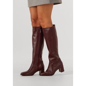 Notre-V - 8591 - Laarzen - Rood - Leer - Dames