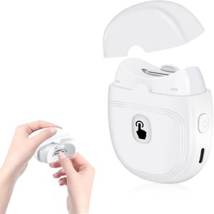 Elektrische Nagelknipper - Electric Anti-Splash Nail Clippers - Elektrische Nail Clipper Met Hulpverlichting - Automatisch Knippen Van Nagels - Baby Nagels - Professionele Elektrische Nagelknipper - Elektrische Nagelvijl Voor Alle Leeftijden