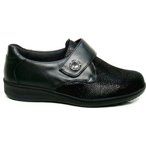 Solidus - 29506 Kate 506 - Klittenbandschoenen - Vitello/Planetflex Zwart