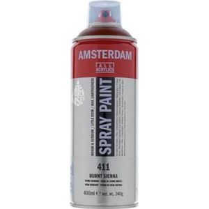 Spraypaint - 411 Sienna Gebrand - Amsterdam - 400 ml