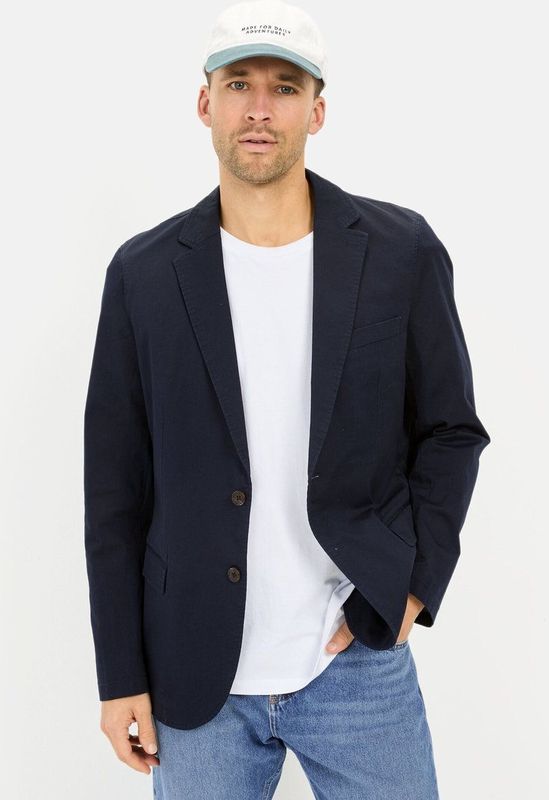 2-knoops colbert met reverskraag