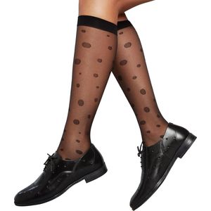 Penti Puan Dames Kniekousen | Pantykousen | Pantykousjes 20 Denier - HUID - Maat One size