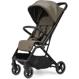 Osann Buggy Boogy2 Teak - Incl Regenhoes - Voor kindjes van 0 tot 22 KG - Zeer compact opvouwen - Lichtgewicht - Reflecterende elementen - geveerde EVA Banden - Zonnekap met UPF 50+ Zonbescherming