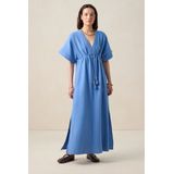 Sissy-Boy - Kaftan - Blauw - Maxi-jurk