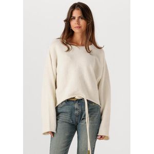 Circle Of Trust Lynn Knit Truien & vesten Dames - Sweater - Hoodie - Vest- Wit - Maat S