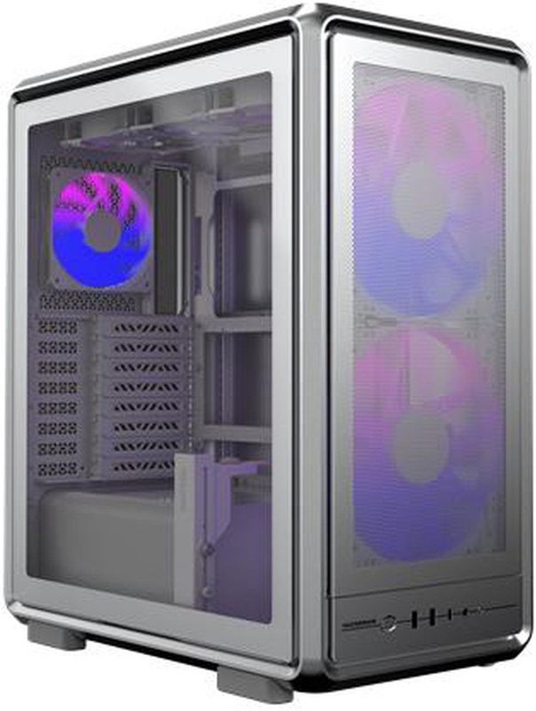Cooler Master MasterFrame 500 Mesh Midi Tower Zwart, Transparant