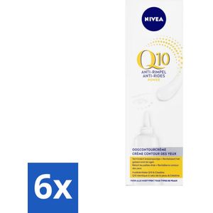 NIVEA - Q10 POWER - Oogcrème - 15 ml - Tegen Donkere Kringen & Rimpels - Voor Alle Huidtypen