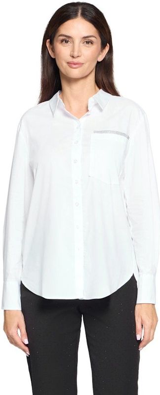 Betty Barclay, Dames, Blouses & Shirts, Wit, Maat: S