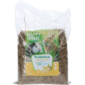 Happy Home Kruidenhooi - Appel & Banaan - Knaagdierenvoer - 500 g
