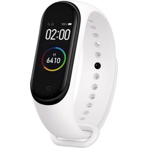 Kiraal Nova - Stappenteller - Activity Tracker - Temperatuurmeter - Bloeddrukmeter - Hartslagmeter - Smartwatch - Horloge - Heren - Dames - Nederlandse Handleiding - Wit