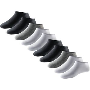 Schiesser Heren sneakersokken 10 pack Bluebird