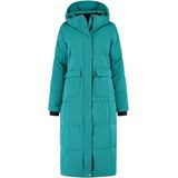 Travelin - Franska - Puffer Winterjas - Turkoois - Waterbestendig