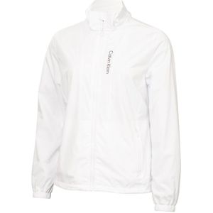 Calvin Klein Dames Hooded Windbreaker White