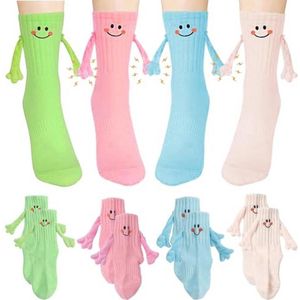 Magnetische Handen Sokken - Grappige Antislip Katoenen Sokken voor Dames