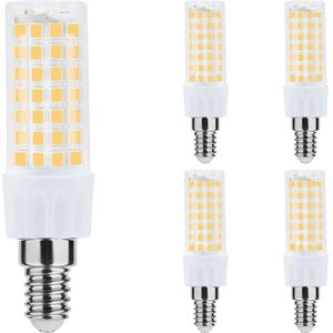Modee E14 LED Buislamp 6W - Neutraal Wit - LED Afzuigkaplamp - Vervangt 60W Gloeilamp - 5 stuks