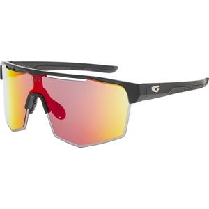 ATHENA Matt Zwart Polarized Sportbril met UV400 Bescherming en Flexibel TR90 Frame - Unisex & Universeel - Sportbril - Zonnebril voor Heren en Dames - Fietsaccessoires - Rood