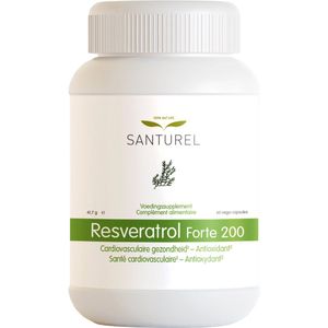 Santurel Resveratrol Forte 200 mg – hoog gedoseerd – krachtige antioxidant