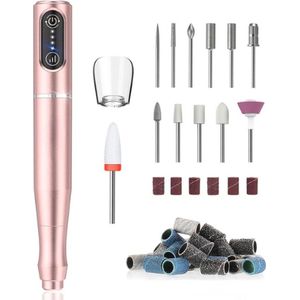 Elektrische Nagelvijl - Nagelfrees - Electric Nail File - Manicureset - Manicure - Pedicure - Nagelvijl - Nagelboor - Kerstcadeau - Sinterklaas - Sinterklaas Cadeau - Cadeau Voor Vrouw - Cadeau Voor Man - Cadeau