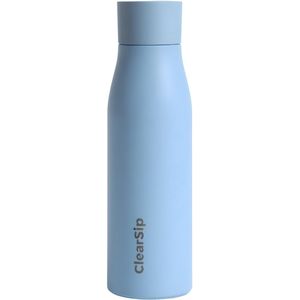 Slimme waterfles met UV-C straling - Drinkherinnering - Temperatuurweergave - Zelfreingende waterfles - Thermosfles - 750 ML - Blauw