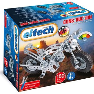 Eitech Bouwdoos Constructiespeelgoed - Motorfiets - 150 onderdelen