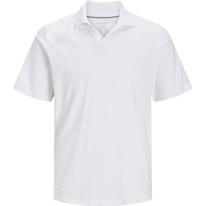 Jack Jones Jack Jones Jjesummer Linen Polo White WIT