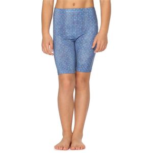 Merry Style Meisjes Leggings - Sport - Vrijetijdsbroek - Korte - Katoen - Blauw/stippen - 116 - MS-MS10-406-LE