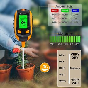 PH meter grond - PH meter - Grondmeter - Digitale meter - Vochtmeter - Must have voor in de tuin!
