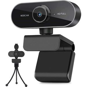 iFoulki Webcam - Full HD 1080P - Stereomicrofoon - Roterende Clip