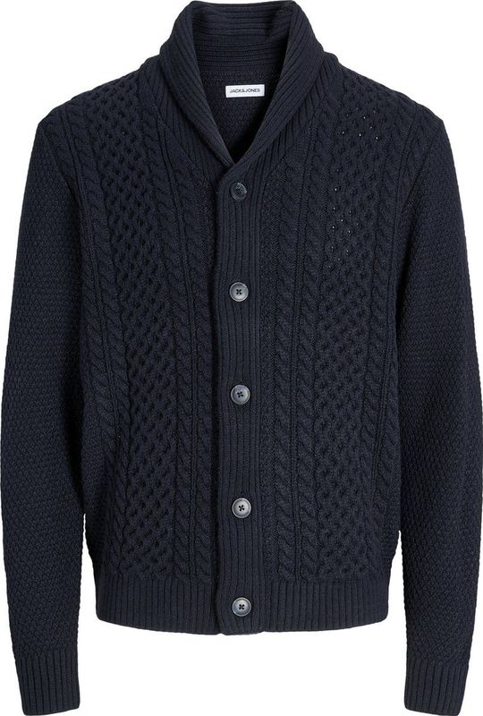 JACK&JONES - JJPAUL KNIT SHAWL CARDIGAN - Vest - Gebreid - Heren