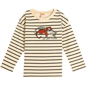 Ronde kraag Lange mouw T-shirt