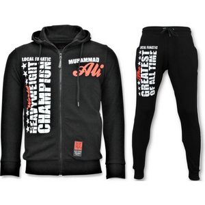 Exclusieve Trainingspak Heren - TMT Floyd Mayweather Set - Zwart