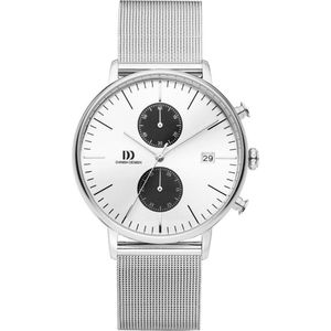 Danish Design IQ74Q975 horloge heren - zilver - edelstaal